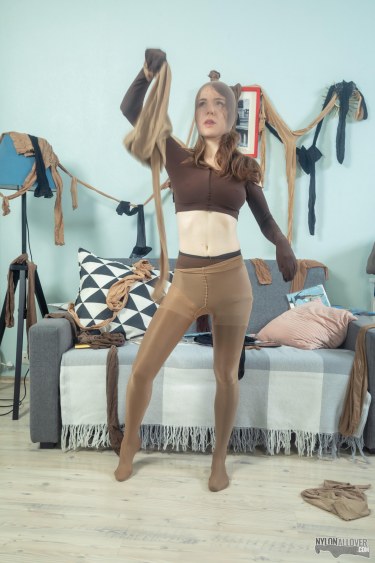 Ashleys First Pantyhose Encasement 15