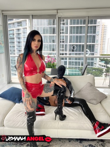 Dominatrix Joanna Angel Pegs Her Sub In The Ass 5