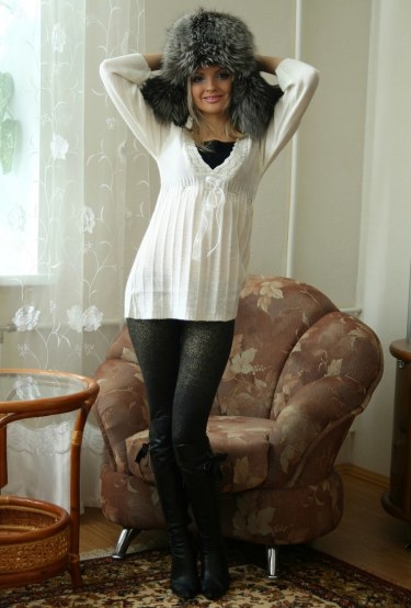 Ira In Leather Boots 1