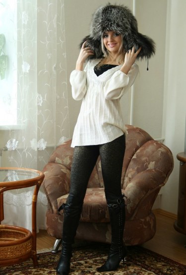 Ira In Leather Boots 10