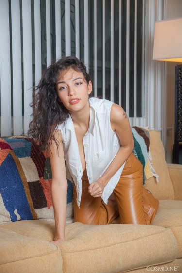 Jessem Floyd In Leather Pants 10