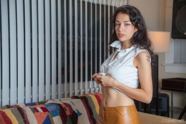 Jessem Floyd In Leather Pants 5