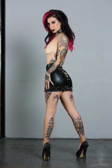Joanna Angel In Black Leather 8