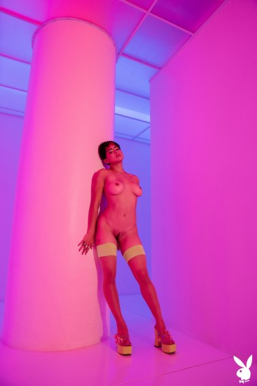 Mia Valentine In Stockings 10