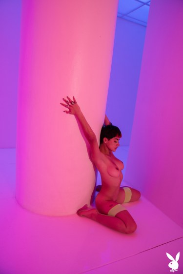 Mia Valentine In Stockings 9