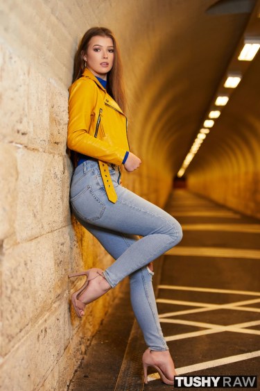 Olivia Sparkle In A Parking Garage 8