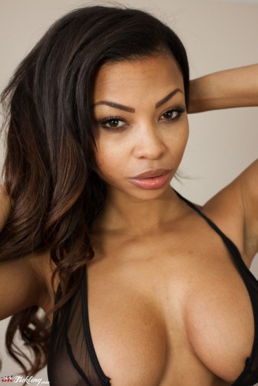 Ruby Summers In Black Lingerie 8