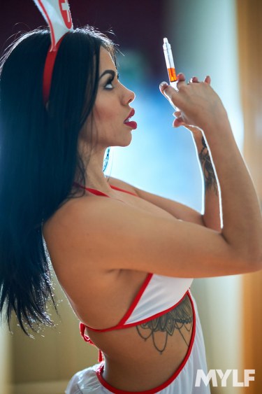 Sexy Nurse Canela Skin Gets Assfucked 6