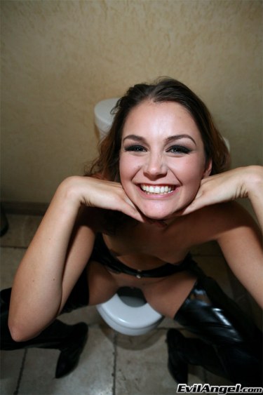 Allie Haze In Leather Boots 11