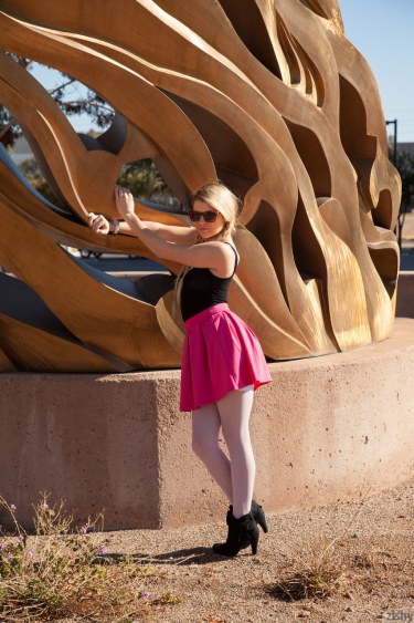 Amateur Cutie Kirsten Diatta Nude In Public 1