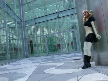 Amateur In Black And White Latex 1