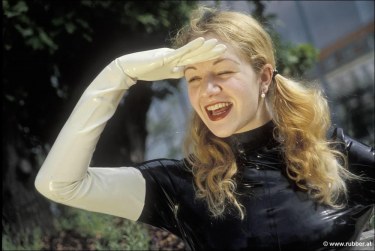 Amateur In Black And White Latex 16