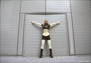 Amateur In Black And White Latex 2