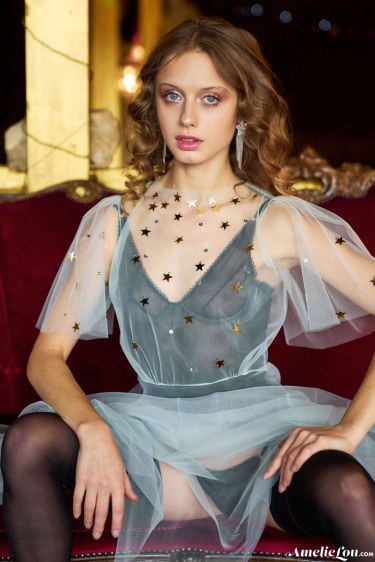 Amelie Lou On The Billard Table 1