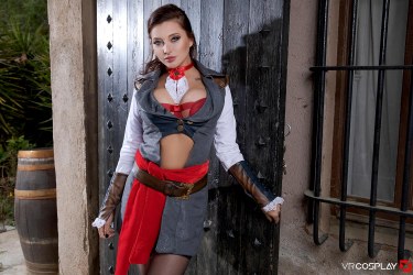 Anna Polina In Assassins Creed A Unity Parody 15