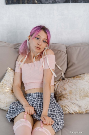 Ashley Teases On Couch 1