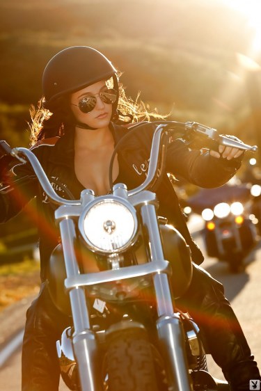 Beautiful Biker Girl Jaclyn Swedberg 2