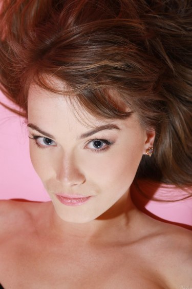 Beautiful Julia I In Black Overknees 12