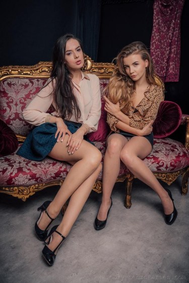 Betty And Nikolart In Nylons 3