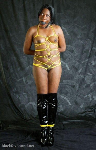 Bound And Gagged Ebony Slavegirl 16