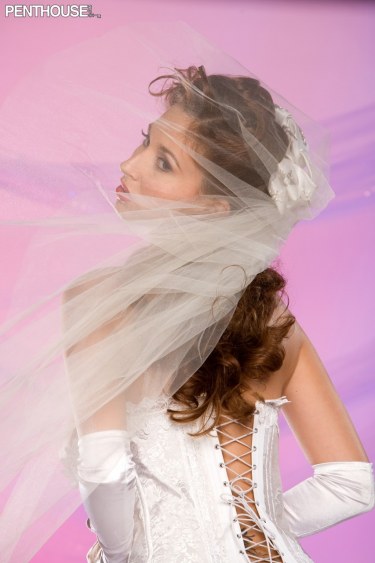 Busty Brunette Bride Shay Laren 7