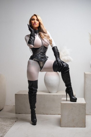 Calea Toxic In Spandex And Leather 5