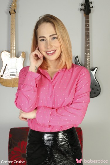 Carter Cruise In Black Tights 1