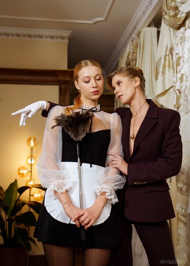 Cherry Blossom And Casey Nohrman In Maid To Lust 1