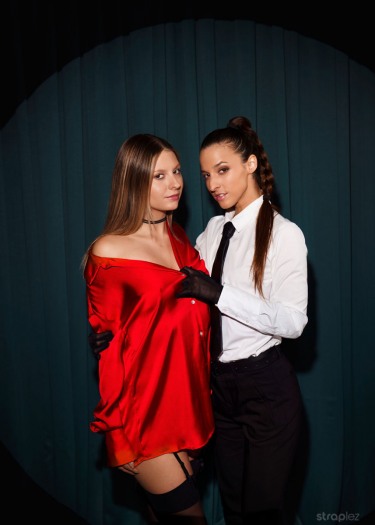 Cuffed For Pleasure With Amirah Adara And Rebecca Volpetti 3