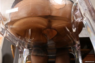 Dark Haired Pee Lover Gabrielle Gucci 13