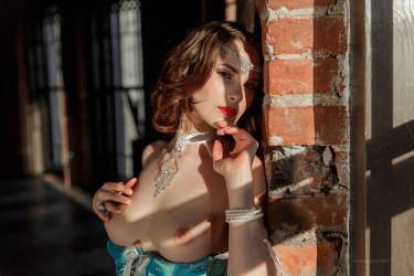 Diana In White Stockings 10