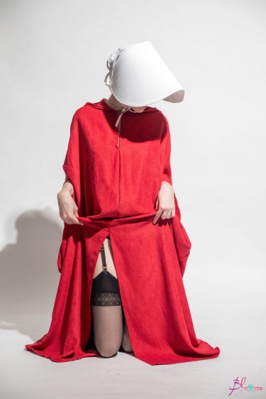 Emily Bloom In A Red Custume 3