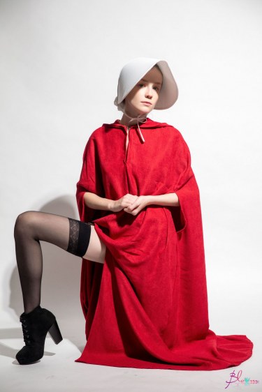 Emily Bloom In A Red Custume 4