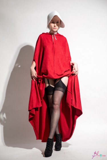 Emily Bloom In A Red Custume 6