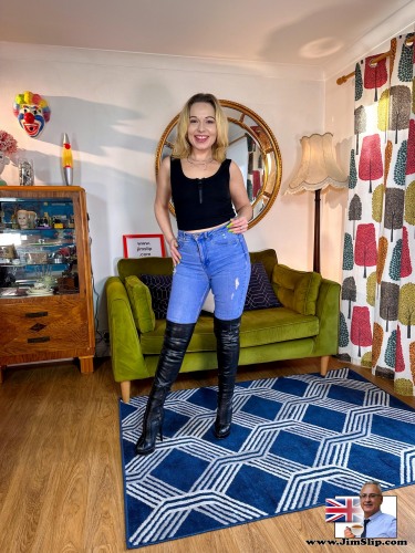 Epiphany Jones In Jeans And Boots 1