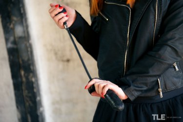 Ginger Z In Big Black 5