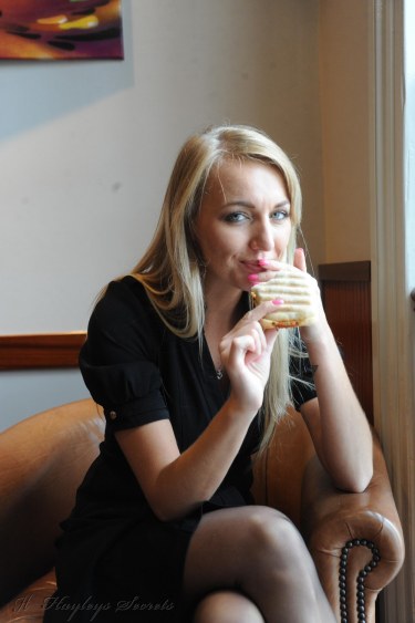 Hayley Marie Coppin In A Coffee Shop 4