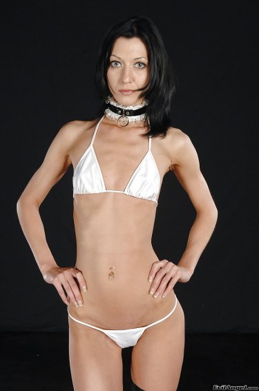 Hot Kinky Jo In White Latex 2