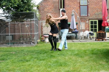 Iveta Bound In The Garden 2