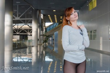 Jeny Smith In Black Tights 2