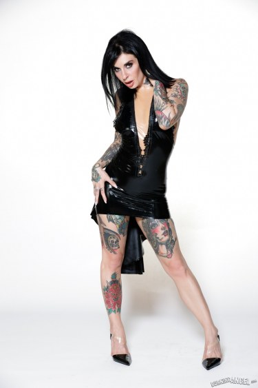 Joanna Angel In A Sexy Latex Dress 9