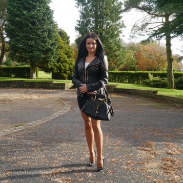 Kerry In Nylons And Heels In Public 15