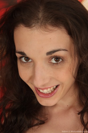 Kinky Velvet Gapes Her Hairy Bush 16