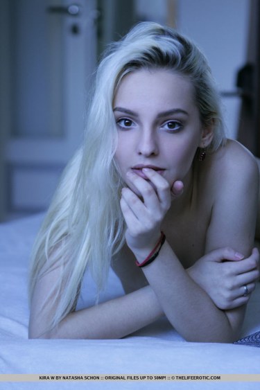 Kira W In Sheer White 16