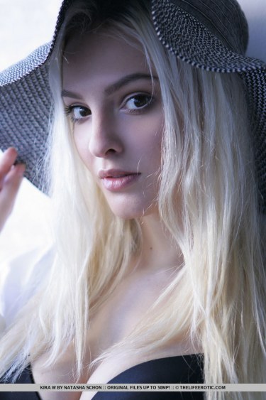 Kira W In Sheer White 2