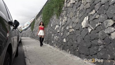 Kitkate In Pavement Puddle 1