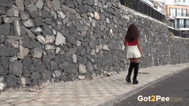 Kitkate In Pavement Puddle 15