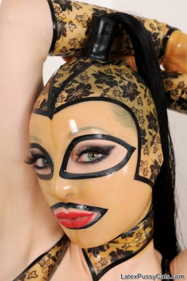 Latex Lucy In Front Of A Mirror 4