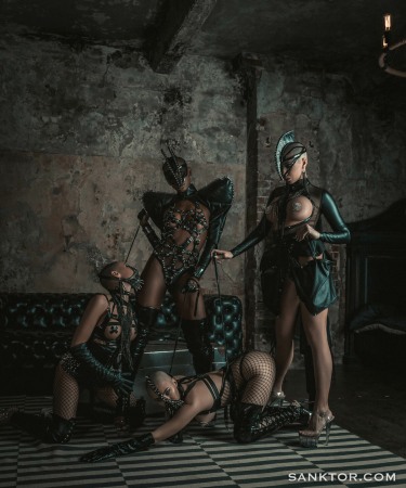 Leather Glad Babes 4