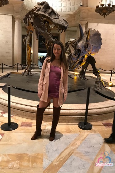 Lily Adams In Brown Overknees 2